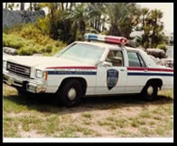 Old Police Car Year Unknown