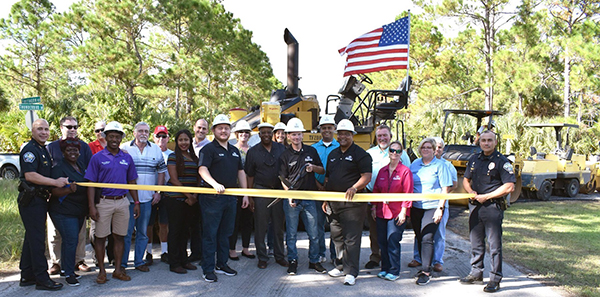 GO Roads Bond Paving Ribbon Cutting Ceremony