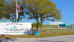 North Regional Water Plant Sign