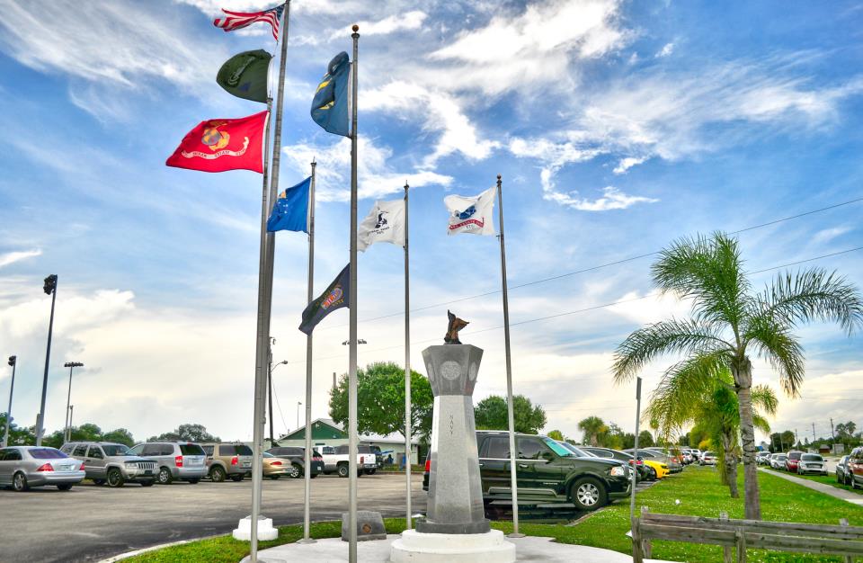 Veterans Memorial Park Statue